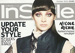 Nicole Richie sexy en diable pour InStyle - Closer