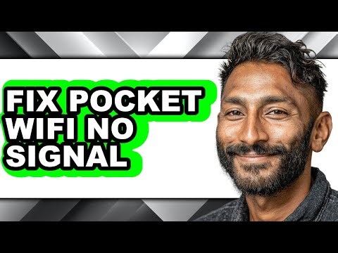 How to Fix Pocket Wifi No Signal (easy Method)