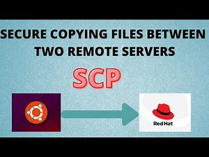 SCP between two remote servers || UBUNTU and REDHAT || SECURE COPY || 2020