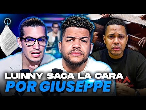 SANTIAGO MATÍAS LE TIENE MIEDO A GIUSEPPE Y LO DEMANDA “LUINNY SACA LA CARA Y DEFIENDE A GIUSEPPE”