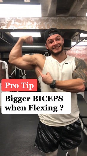 Bigger Biceps: Pro Tip for Popping While Flexing