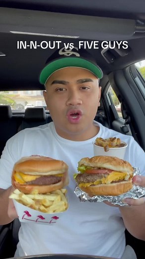In-N-Out vs Five Guys Taste Test Comparison