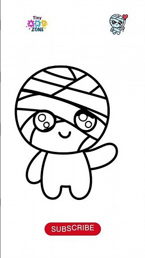 How to Draw a Mummy (Step-by-Step)