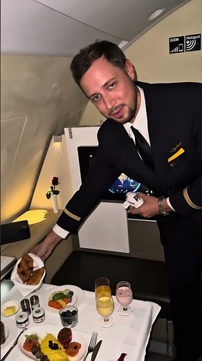 The Lufthansa First Class Experience #firstclass #flight #travel