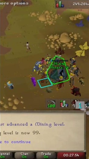 99 Mining ACHIEVED #osrs