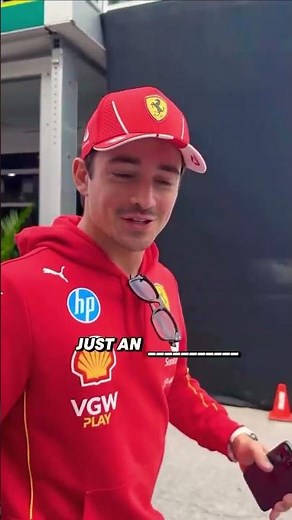 Nothing just an INCHIDENT!🤭 #charlesleclerc #ferrari #f1 #formula1 #f1racing #trending #fyp #fyb