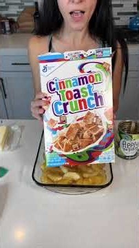 satisfying apple cinnamon casserole #applecinnamon #casserolerecipe #easybaking #yummyrecipe