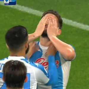 An emotional Dries Mertens dedicated his record matching goal to his recently departed grandmother 💙🥺 | ESPN FC