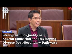 Strengthening Quality of Special Education and Diverse Post-Secondary Pathways – Dr Maliki Osman