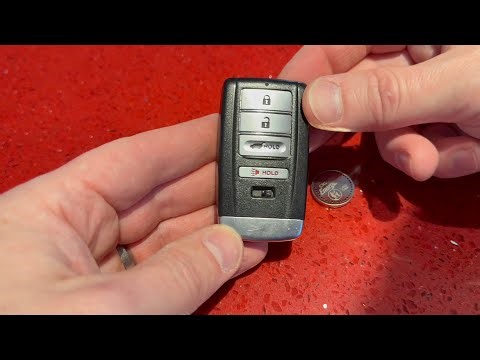 How to Change an Acura Key Fob Battery