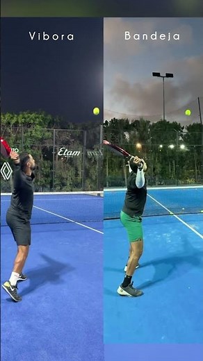 🎾 Vibora vs Bandeja - Can You Spot the Difference?