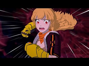 Yang Machine Gun-Punches Salem | RWBY V8 | (Fight Clip) [4K]