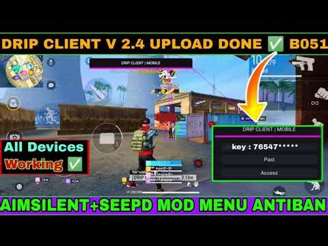 Drip Client key /Drip Client Key /mod manu password/headshort hack/free fire hack/key/key/Mod manu
