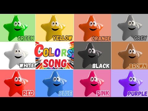 Red Red Apples | We Love All the Colors | Color song & Nursery Rhymes for kids #LearnColors
