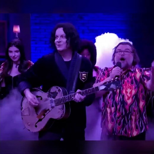 Jack Black & Jack White’s Live Performance on SNL 🔥 #snl #sketch #jackblack #jackwhite