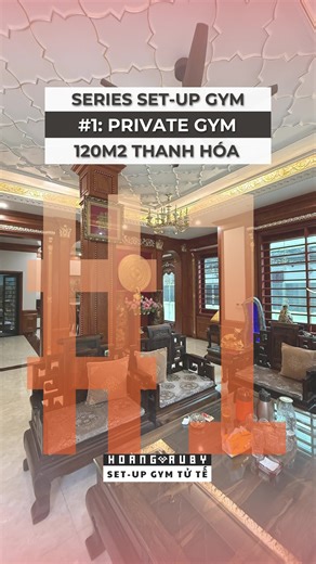 #1 Set-up Private Gym: 120m2 #RubyFitness #Setupgtm #PrivateGym #HoangRubySetupGym