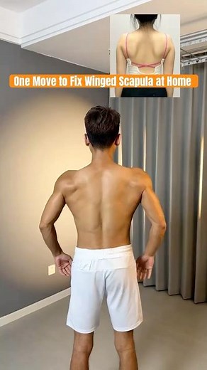 7 Days to Fix Winged Scapula Simple Quadruped Exercise for Perfect Shoulder Blades