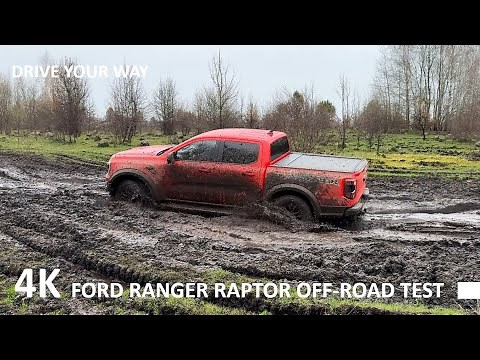 FORD RANGER RAPTOR OFF ROAD TEST DRIVE // MUD, SAND, WATER
