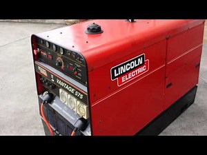 Lincoln Vantage 575 Diesel Driven Welder Generator