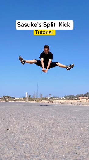 Sasuke's Split Kick Tutorial for Martial Arts and Taekwondo