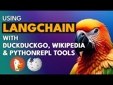 Using LangChain with DuckDuckGO Wikipedia & PythonREPL Tools