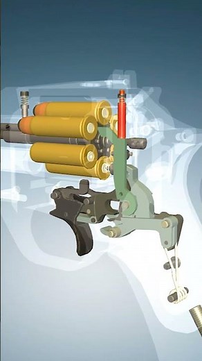 Chiappa Rhino 60DS X-Ray Slow Motion — See the Low-Recoil Magic Inside #firearms #guns #weapons