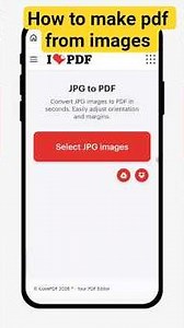 how to convert jpg to pdf | image to pdf converter