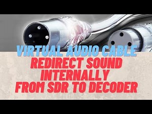 Virtual Audio Cable - Vom SDR zum Decoder intern Sound umleiten