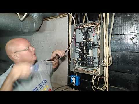 how to wire a 220/240 volt water heater in to a panel