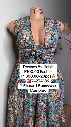 🚨P100.00 Each 🚨Sale🚨Sale🚨 We have Plenty to choose from 👑’s🛍️ Mini Bales Available💵 P1000.00-20pcs 📍We are in Phase 4 Pennywise Complex,Shop5 Above Jammers Bottle Store ☎️: 267 74 274 189 Delivery within Gabs- P35.00 We courier Nationwide 🇧🇼 📝All sales are final for items on sale 📝No exchange/Refund on Bales 📝We sell second hand clothing they may have minor manageable defects, we sell as is 📝Exchange within 3 days after purchase for online buyers #dress #fyp #fashion #ticktokbotswa