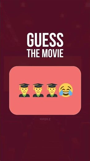 Guess The Movie 🎬 #quiztime #puzzle