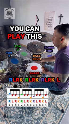 Easy Drum Pattern You Can Play Today #drums