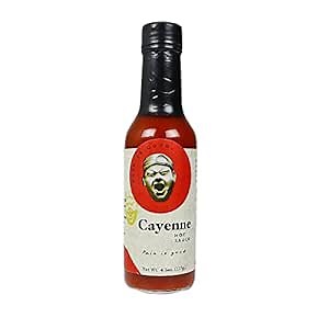 Pain is Good - Cayenne Hot Sauce - 4.5oz Bottle - Made in USA - All Natural Ingredients, Non-GMO, Gluten-Free, Sugar-Free, Vegetarian, Keto - Pack of 1