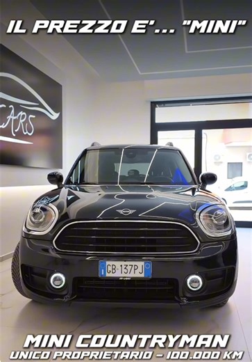 🔥 Mini Countryman Cooper D Business AUT. (2020) SUV compatto MINI con motore 2.0 diesel da 150 CV e cambio automatico. Stile iconico, guida dinamica e comfort premium in una configurazione total black. 🚗✨ 📌 IVA al margine (Art.36) 📍 Disponibile in sede – auto certificata #MiniCountryman #MiniCooperD #SUVcompatto #fyp #perte