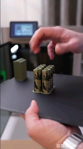 Painting in the Slicer - Camo Pocket Copter #3dprinting
