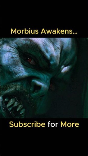 Human to Monster in Seconds! 😱 Morbius Edit #shorts #edit