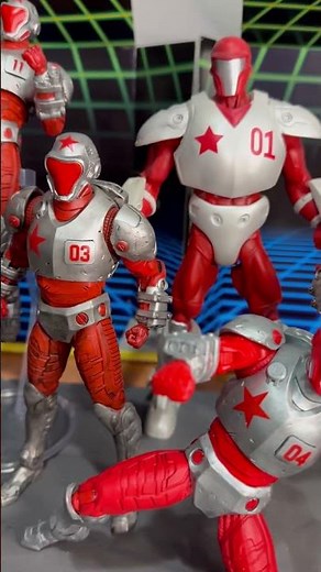 Rocket Red Brigade complete! #dcmultiverse #mcfarlanetoys #actionfigures