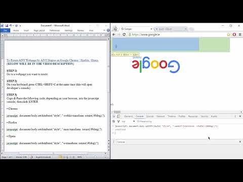 How To Rotate Any Video Or Website! [WORKS 100%]