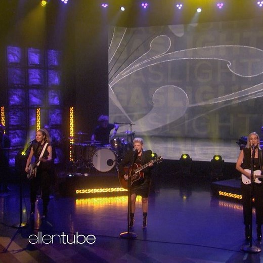 Ellen DeGeneres on Instagram: "Before we shut down, we were the first and only show to get the @Dixie_Chicks, with their first album in 14 years. And this song is INCREDIBLE. Enjoy!"