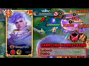 QUADRAKILL! ALESSIO HARD CARRYING 3 DARKSYSTEM TEAMMATES! | TOP 1 ALESSIO BUILD & ARCANA