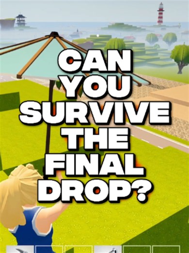 Can you survive the final drop? Play Final Drop instantly in your browser with no downloads on CrazyGames 🎮 #crazygames #finaldrop