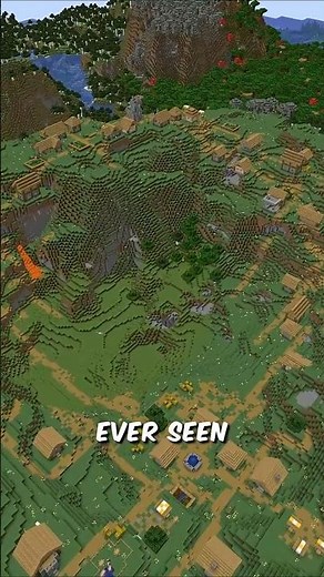 THIS MINECRAFT SEED HAS 4 VILLAGES AT SPAWN!