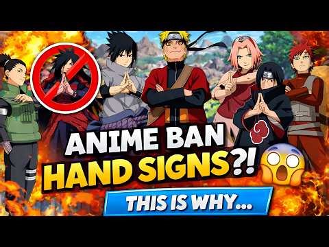 Anime Ban Hand Signs?!
