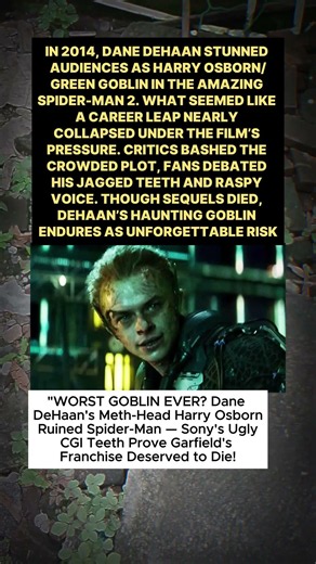 Why Dane DeHaan's Green Goblin Divided Spider-Man Fans