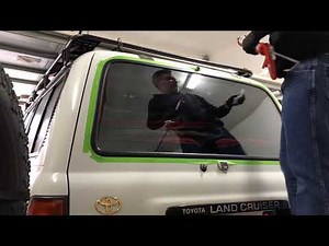 80 Series Tailgate Rust Repair Part 3