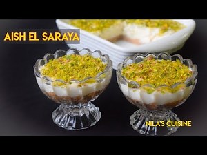 Authentic Aish El Saraya | Eid Special Dessert | No bake iftar desserts | Ramadan pudding recipes