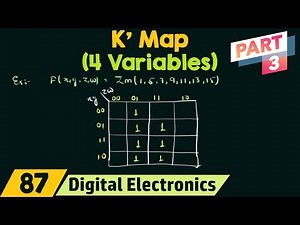 4 Variable Karnaugh Map (Part 3)