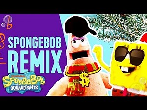 ‘Santa Has His Eyes On Me’ 🎅 Remix | SpongeBob