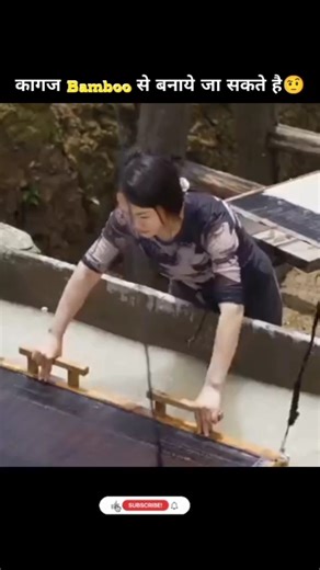 कागज बम्बू से भी बनते हैं🎍| Bamboo Papers #fact #facts #shorts #viral #dailyfacts