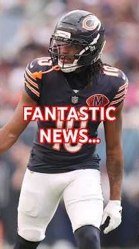 Very positive injury updates for the Bears…